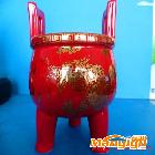 供應(yīng)紅釉 香爐紅釉禮品、工藝品、飾品