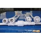 供應4芯0.5m㎡，Φ19，燈條連接器、護欄管防水插頭、防水線
