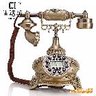 供應(yīng)佳話坊仿古電話機創(chuàng)意工藝品飾品時尚復(fù)古座機戴安娜